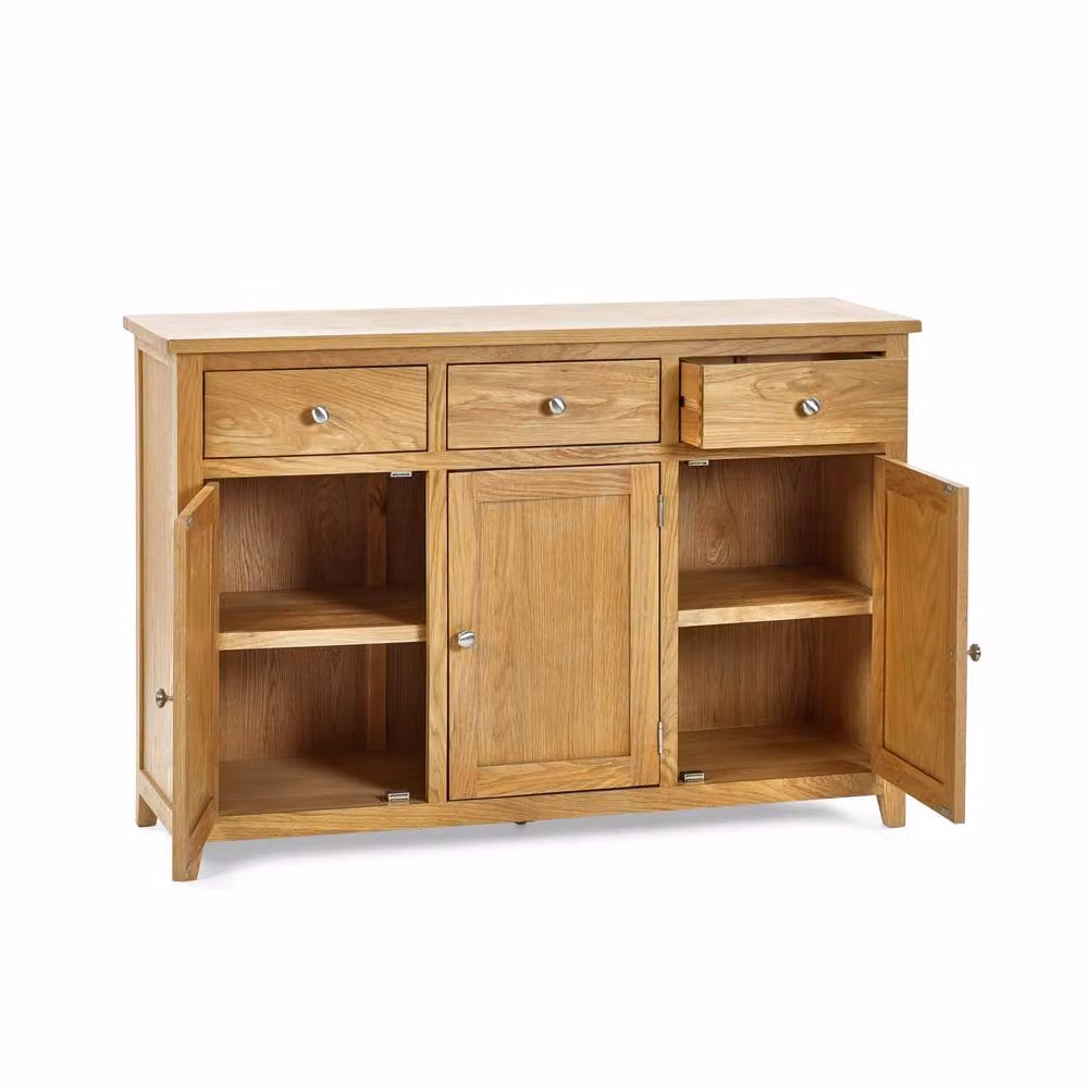 Cheshire Premium Kinloch Large Sideboard in Light Oak – 2