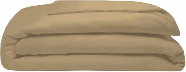 Belledorm 200 Thread Count Egyptian Blend Cotton Duvet Cover in Sphinx Beige/Brown