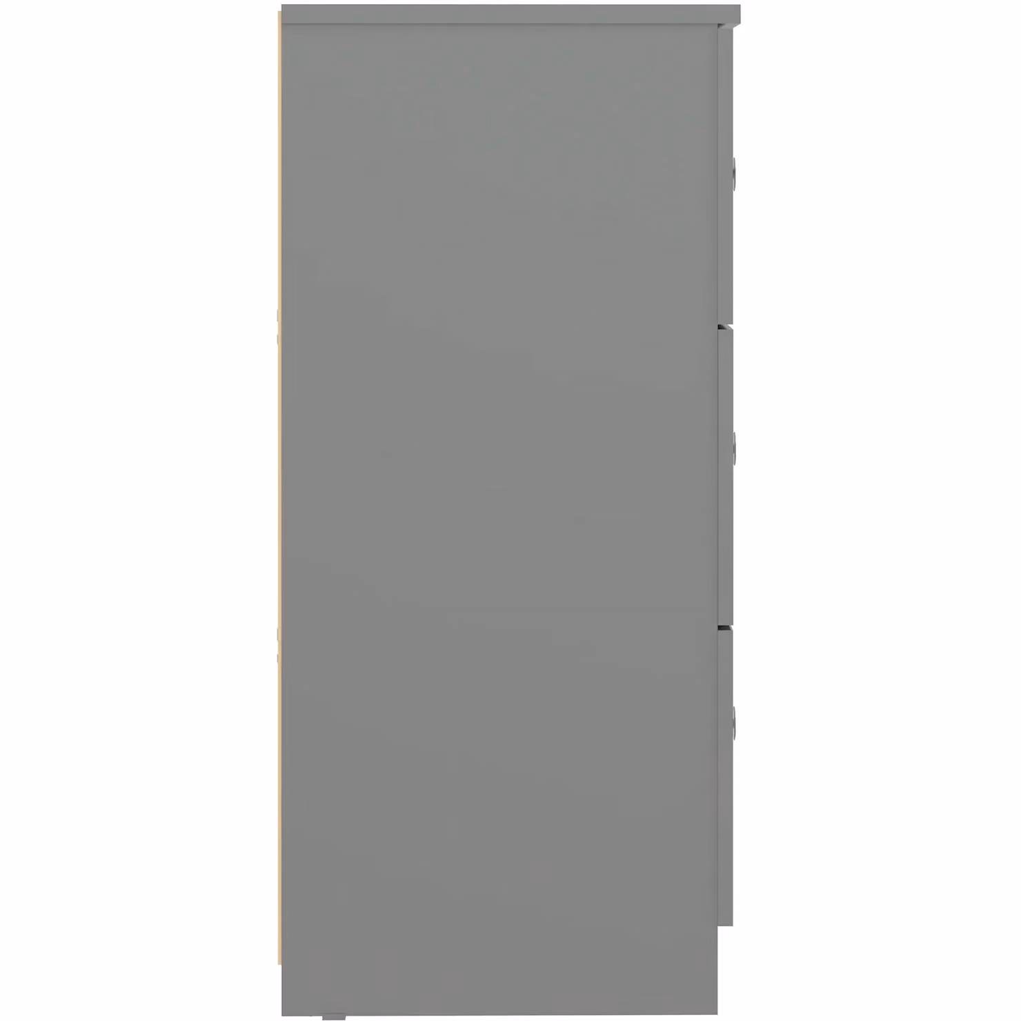 Seconique Denver 6 Drawer Chest in Grey Gloss, H 110 x W 80 x D 36 cm – 2