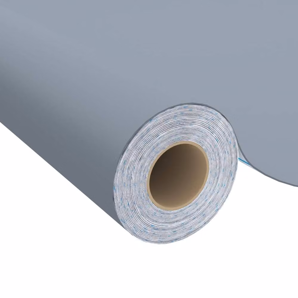 Berkfield Home Self-adhesive PVC Furniture Film, 2 Pack, Grey, W: 500 cm, H: 90 cm – 2
