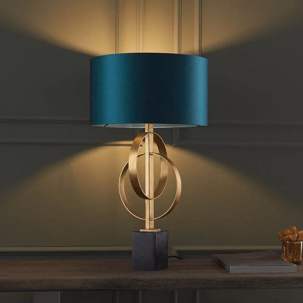 Netlighting TRENTO Non-Dimmable Contemporary Indoor Desk Table Lamp in Gold/Brass – 2