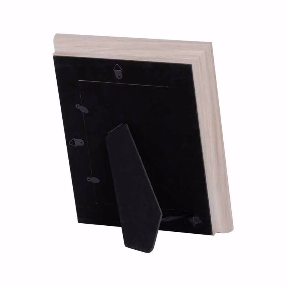 Lemon Pavilion Rustic Wood Single Photo Frame, White Washed Grey/White, W: 21 cm, D: 4 cm, H: 26 cm – 2