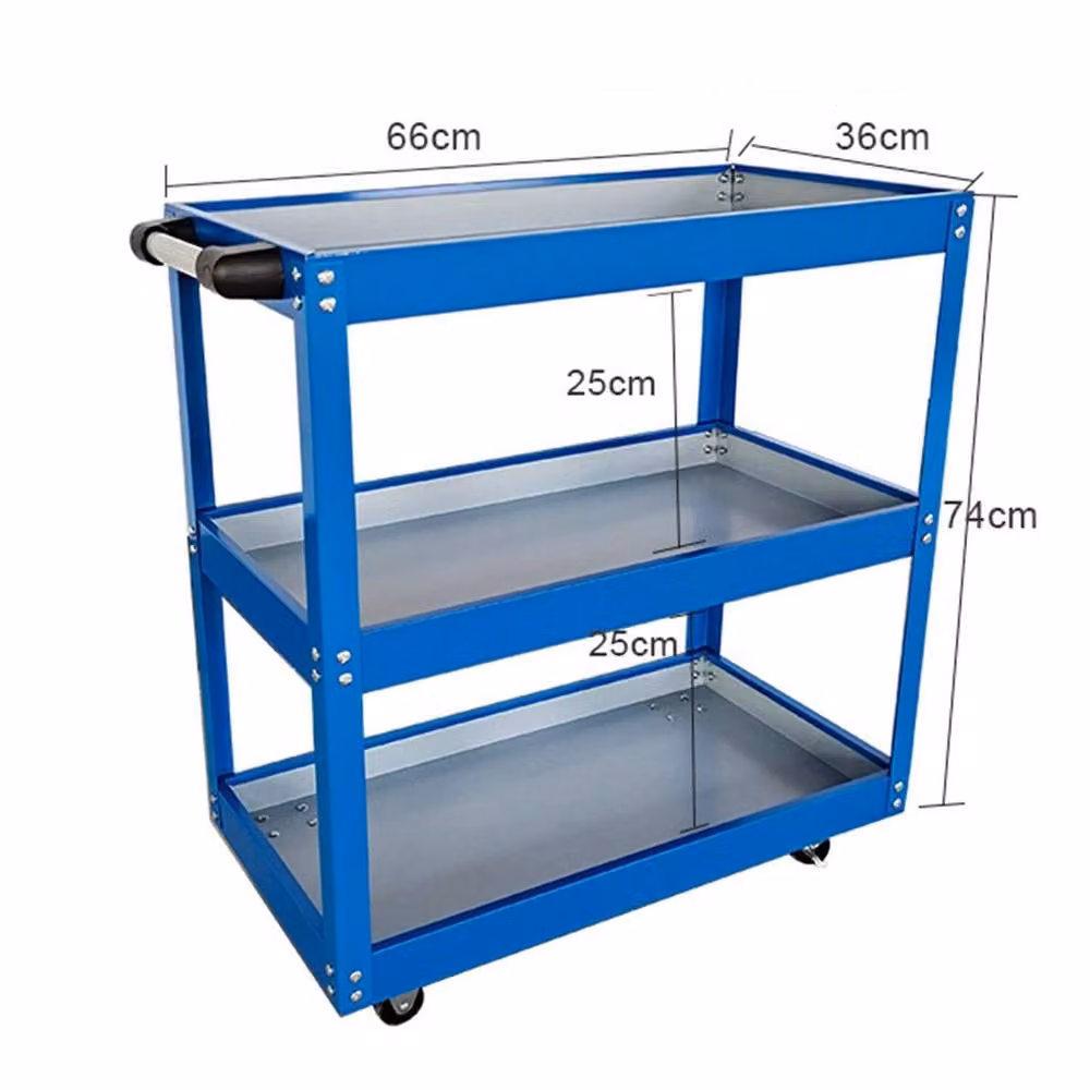 SPETLEK Blue Heavy Duty Garage Tool Storage Trolley – 2