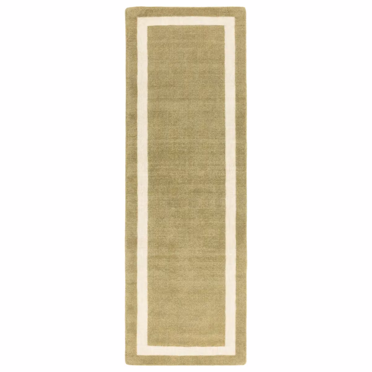 The Rug Shop UK Green Handmade Wool Border Area Rug, W: 200 cm, D: 290 cm – 3