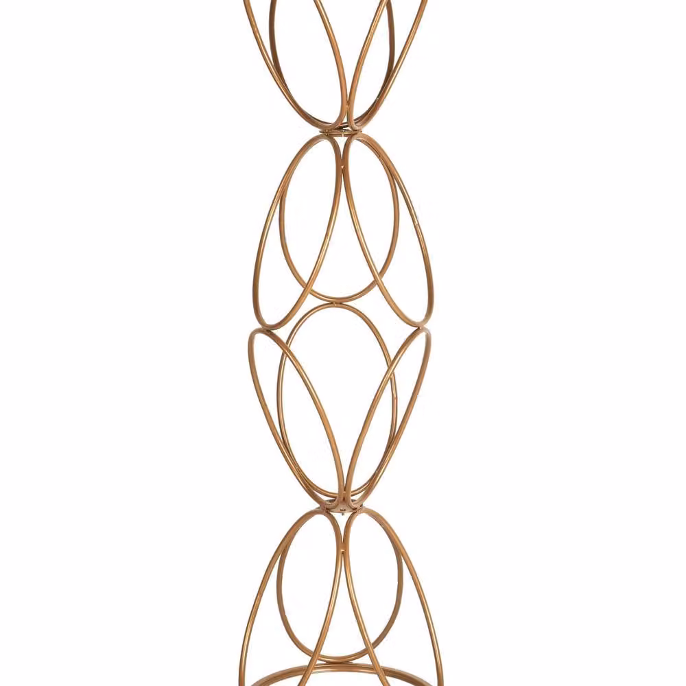 Wyld and Coco Gold Metal Industrial Coat Stand, Height: 160 cm – 2