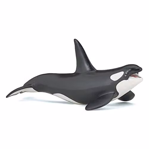 Papo Orca Figure Black Marine Life Collection