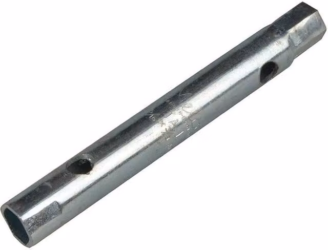 Melco TA1 A/F Box Spanner, Silver Steel, 5/16 x 3/8 inch, 100 mm