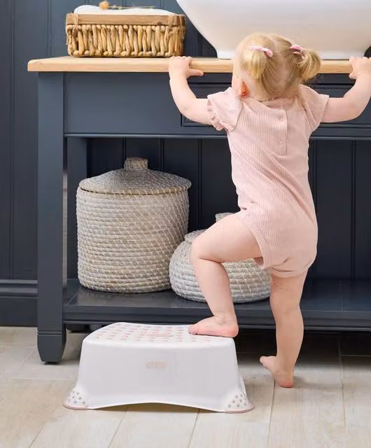 Mamas & Papas Anti Slip Step Up Stool in Pink