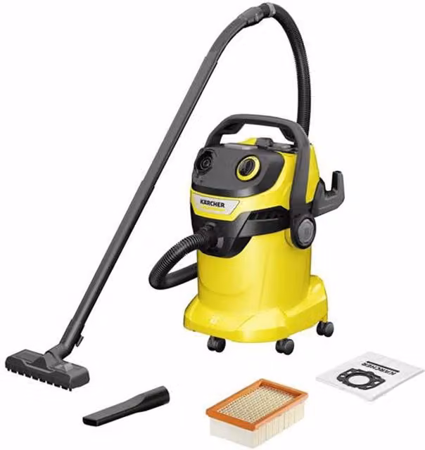 Karcher WD 5 Wet and Dry Vacuum Cleaner, 1100W, Grey