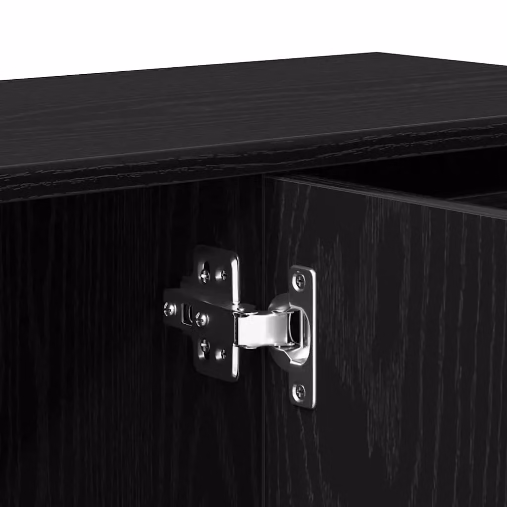 Berkfield Home Classic Sideboard in Black Oak, W/D/H: 91 x 29.5 x 75 cm – 7