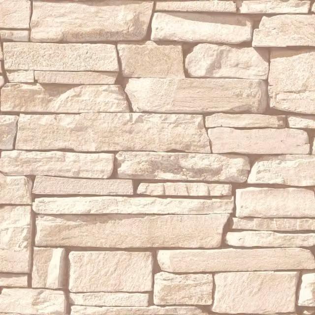 Grandeco Dax Limestone Textured Wallpaper in Beige