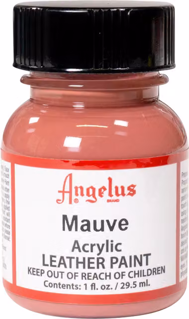 Angelus Acrylic Leather Paint Mauve 29.57 ml
