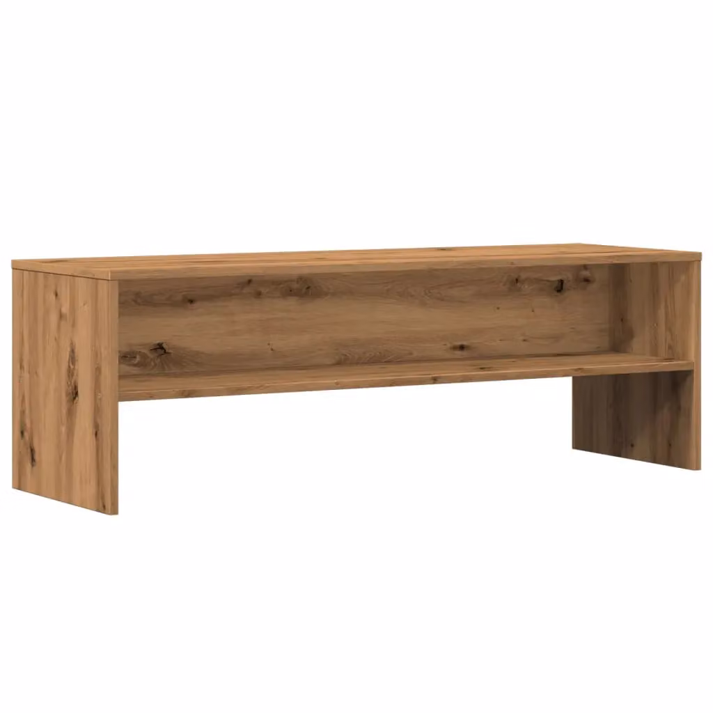 Berkfield Home Artisan Oak TV Cabinet in Brown, W/D/H: 120 x 40 x 40 cm – 2