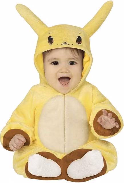 Fiestas Guirca Baby Electric Chinchilla Costume Set in Yellow and Brown