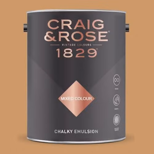 Craig & Rose 1829 Chalky Emulsion Paint in Papyrus, 5 l
