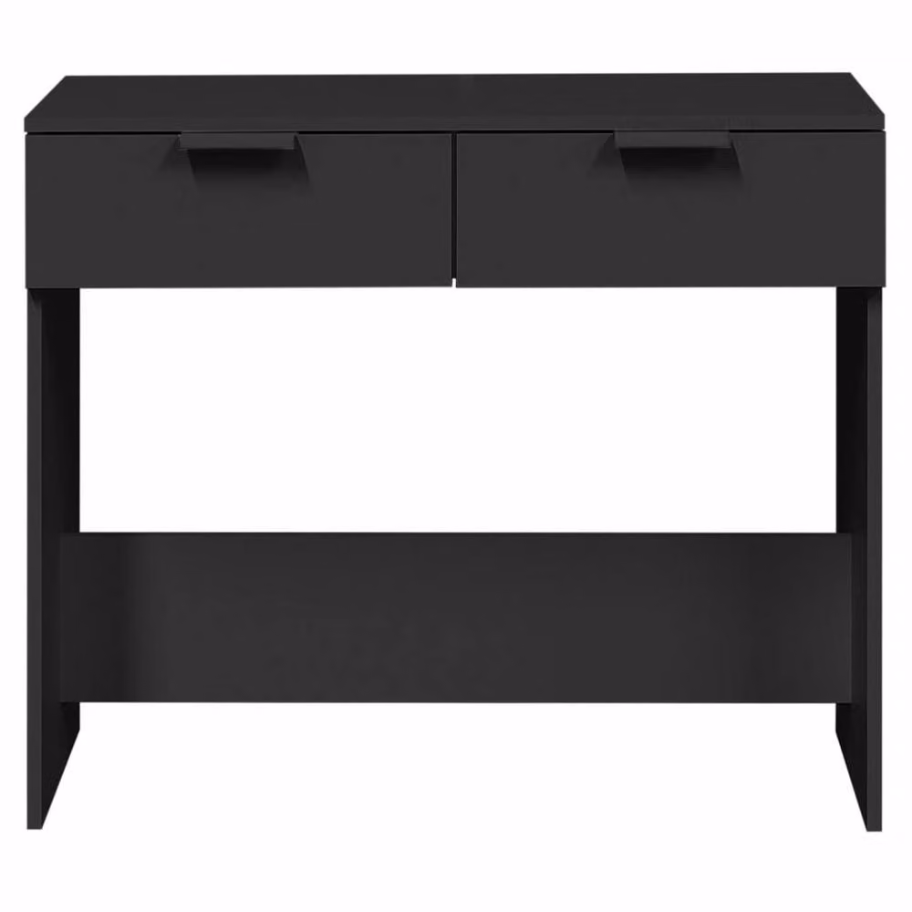 Berkfield Home Modern Black Console Table W/D/H: 90 x 36 x 75 cm – 4