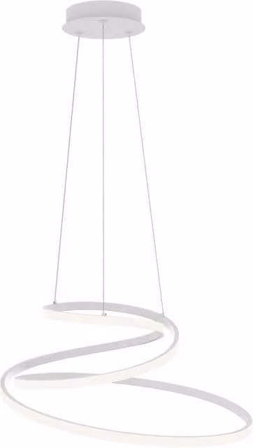Netlighting Lorila LED Pendant Ceiling Light in White with Adjustable CCT