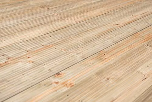Forest Garden Brown Pressure Treated Wood Patio Deck Kit – 2