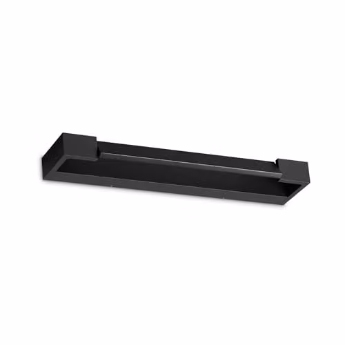 Ideal Lux Balance Black Integrated LED Wall Lamp with 1450Lm Warm White Light