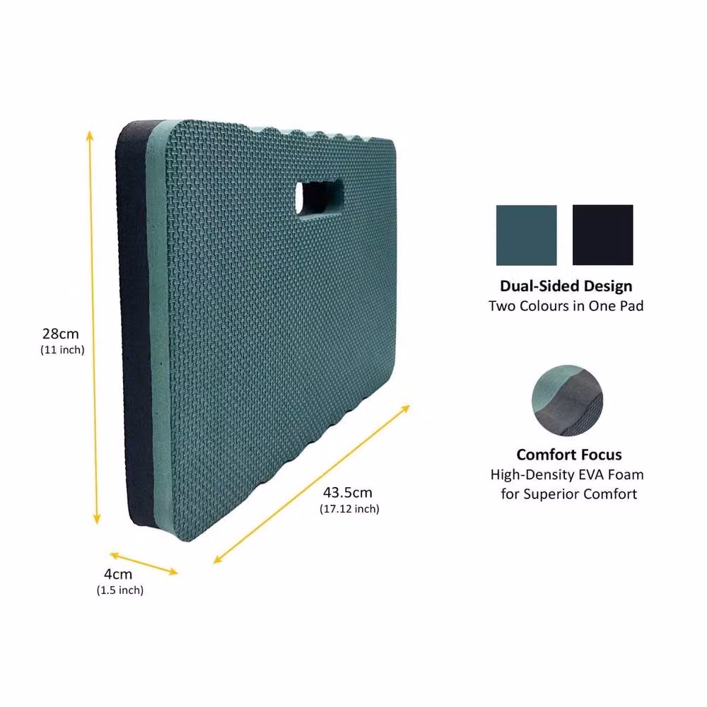 NESTLUNE Thick Gardening Kneeling Pad Foam Cushion in Dark Grey, 1.25kg – 2