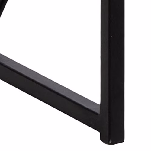 AC Design Furniture Jörn Rectangular Bar Table in Wild Oak and Black Metal, W/D/H: 120 x 60 x 105 cm – 4