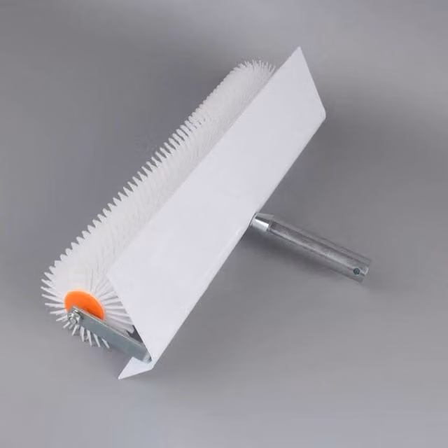 FLAVORA White Spiked Lawn Aeration Roller with 21mm Spikes, W/D/H: 50 x 9 x 9 cm – 1