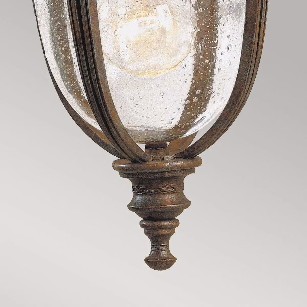 Netlighting English Bridle Small Outdoor Wall Lantern Light in British Bronze and Brown, IP44, E27 – 3