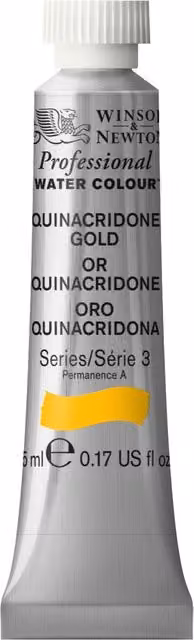 Winsor and Newton Professional Watercolour Paint Quinac Gold 5ml