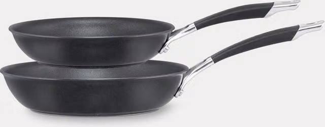 Circulon Momentum Non Stick Aluminium Frying Pan Set of 2, Black
