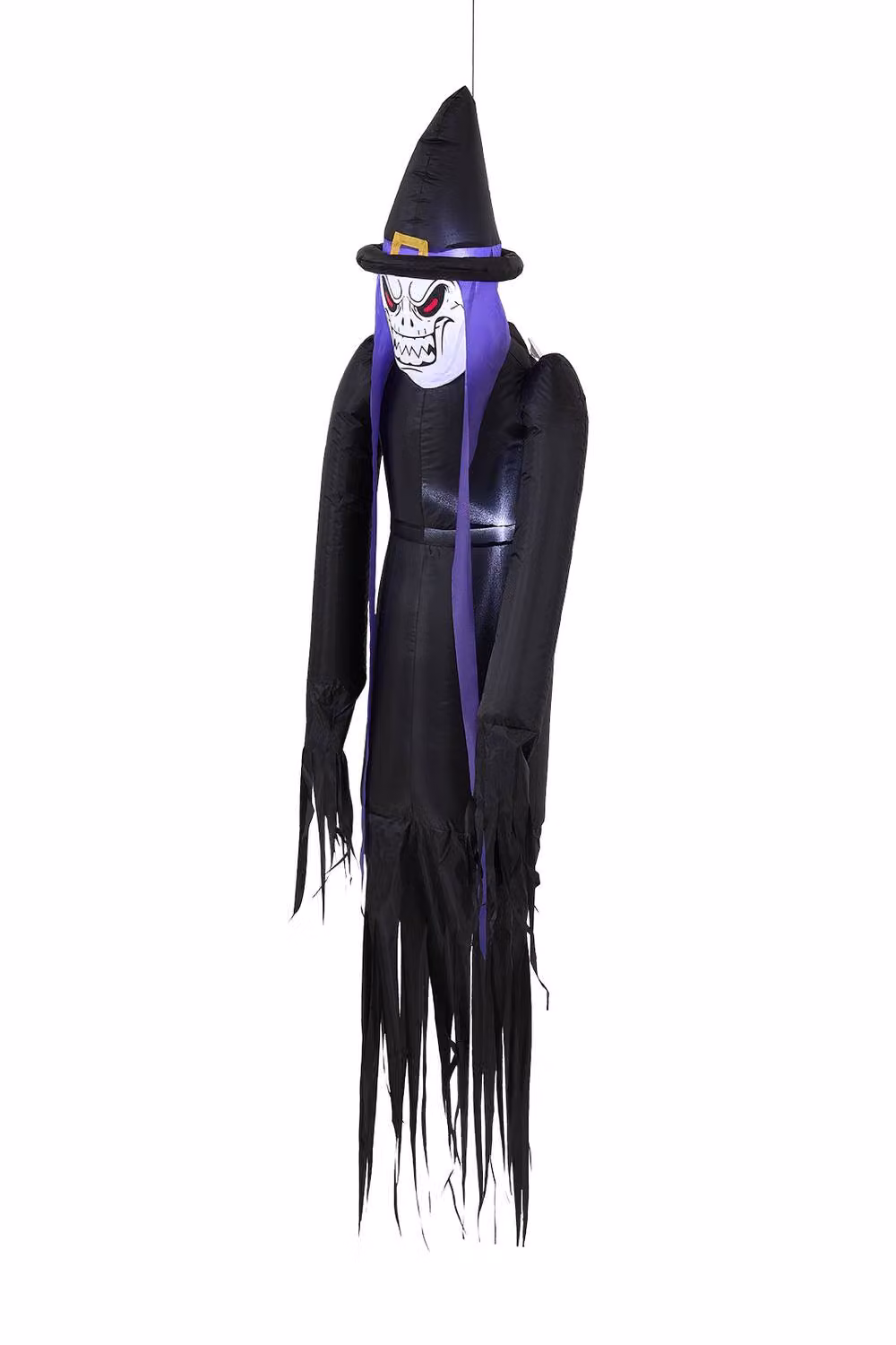 Living and Home Scary Witch Inflatable Halloween Decoration, Multicolour, Height: 182 cm – 3