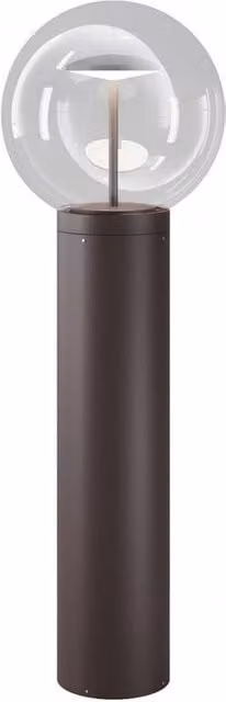 Netlighting Velora LED Outdoor Bollard in Brown, 3000K Warm White, IP65 Rated – 1