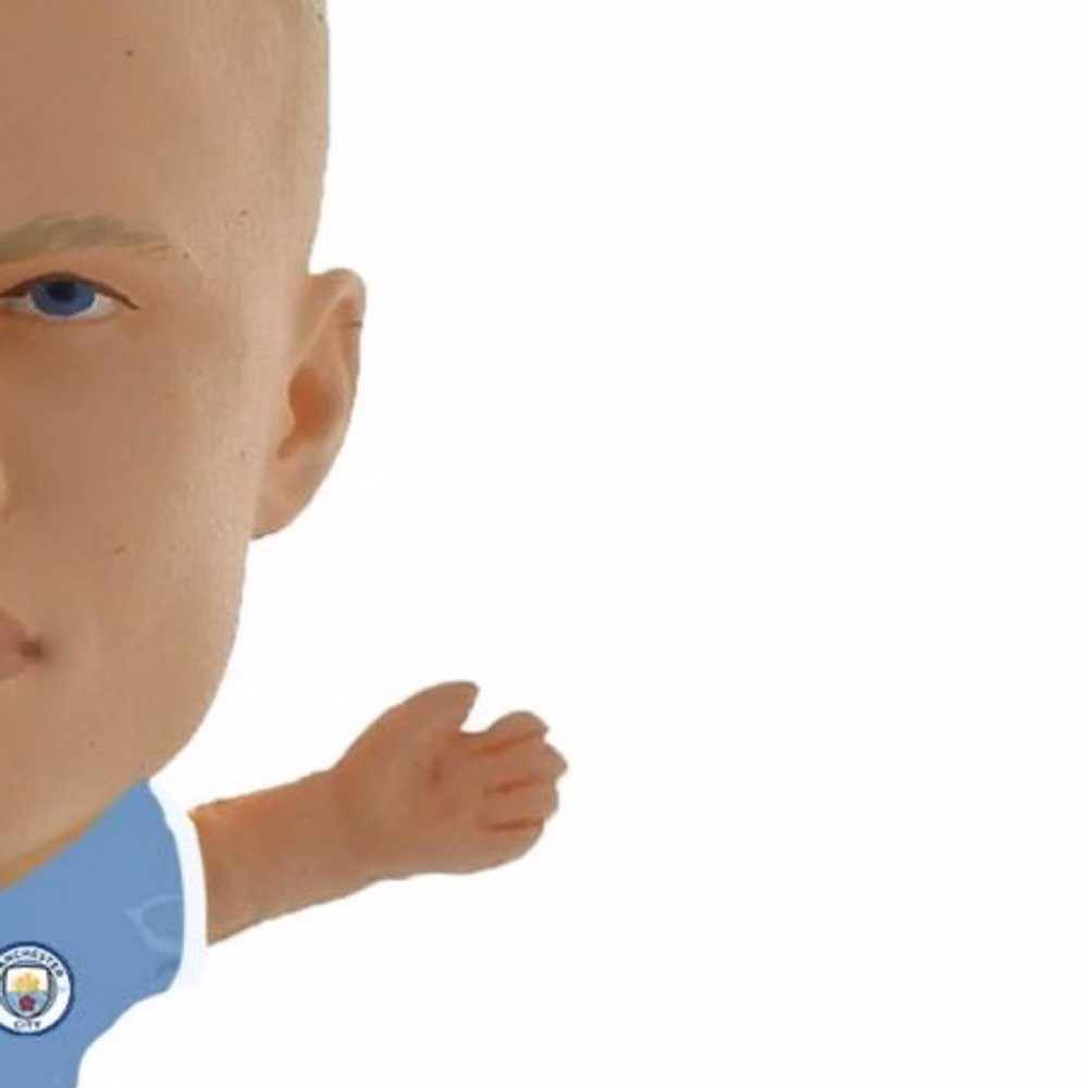 Manchester City FC Erling Haaland SoccerStarz Football Figurine in Blue – 2