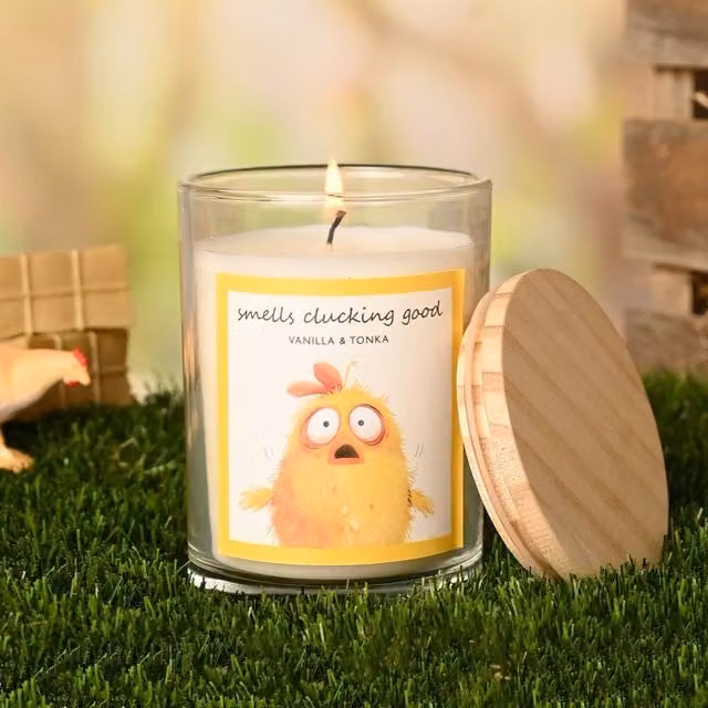 Funny Farm Clucking Good Multicolour Gourmand Votive Candle – 1
