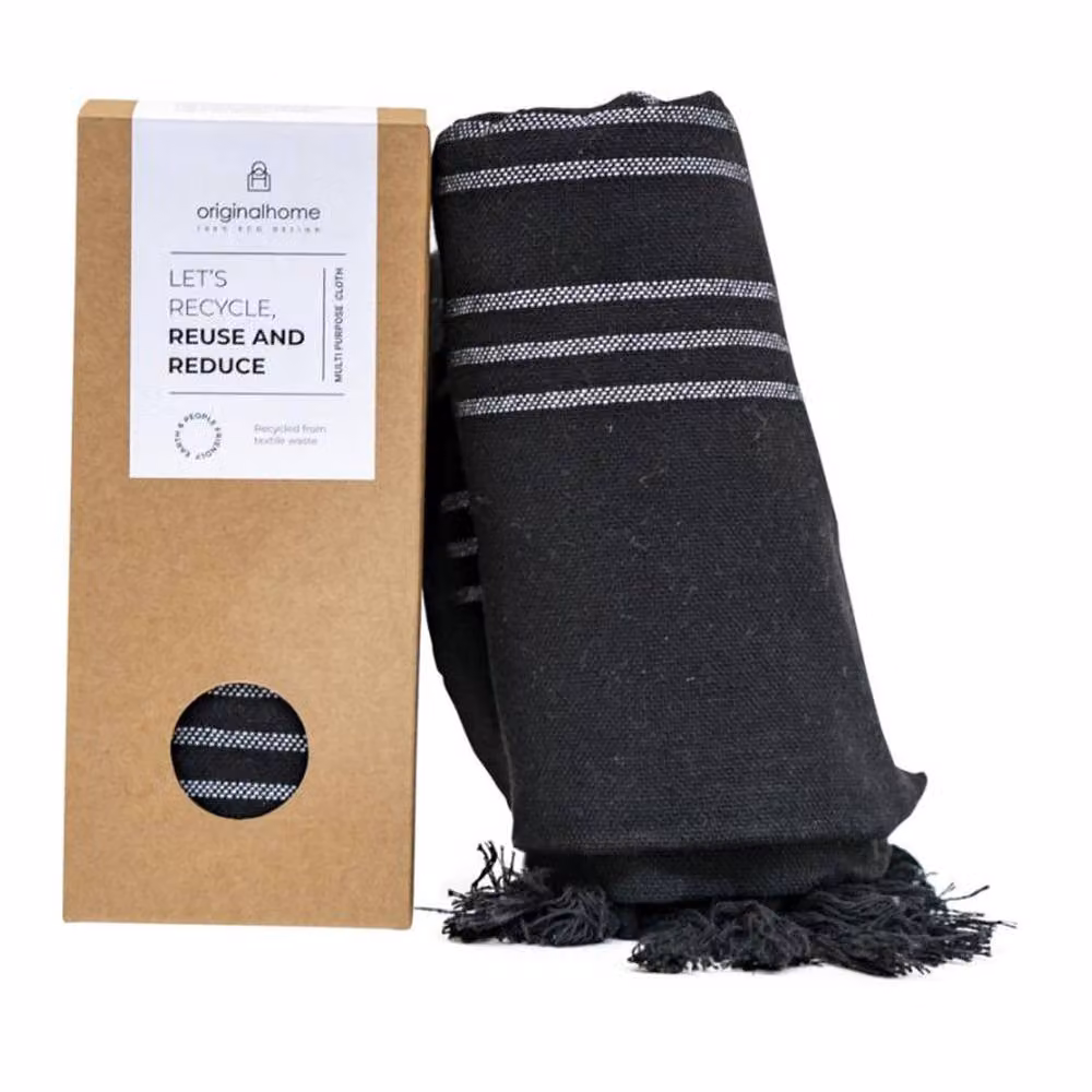 Originalhome Plain Cotton Cleaning Cloth in Black – 2