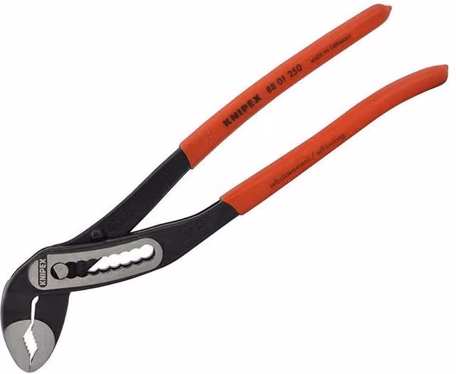 Knipex Alligator Water Pump Pliers in Red and Yellow, 250 mm – 5