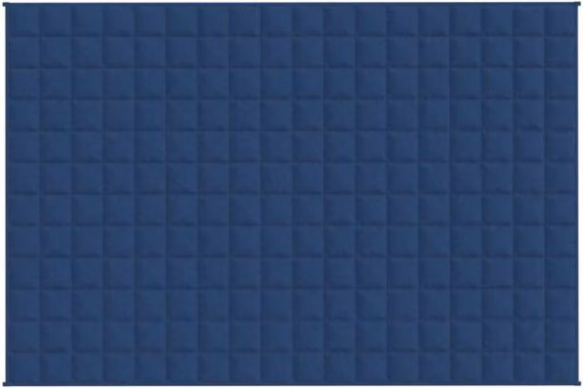 Berkfield Home Weighted Blanket in Blue, 120 x 180 cm, 9 kg