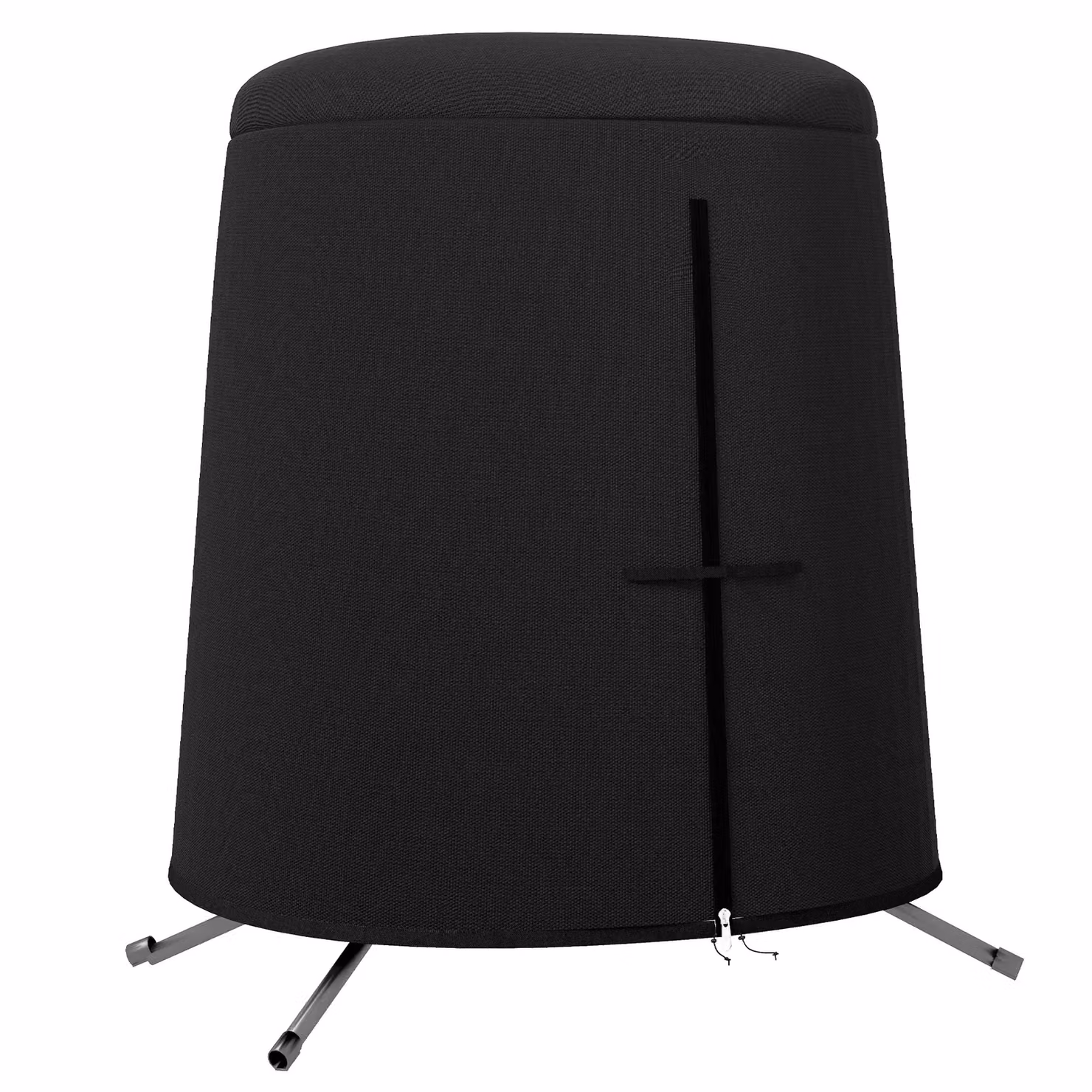 OUTSUNNY Waterproof Hanging Egg Chair Cover in Black, Oxford Fabric, W/D/H: 196 x 230 cm – 2