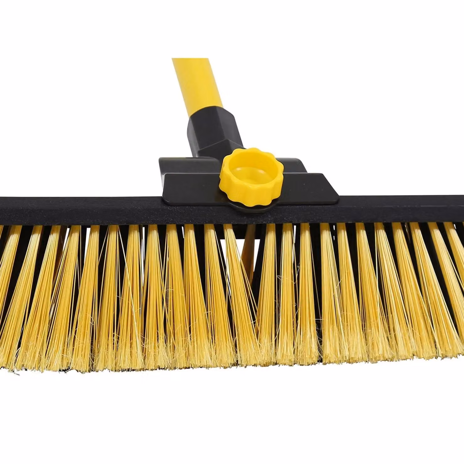 Bulldozer Heavy-duty Broom with Handle in Yellow and Multicolour – 3