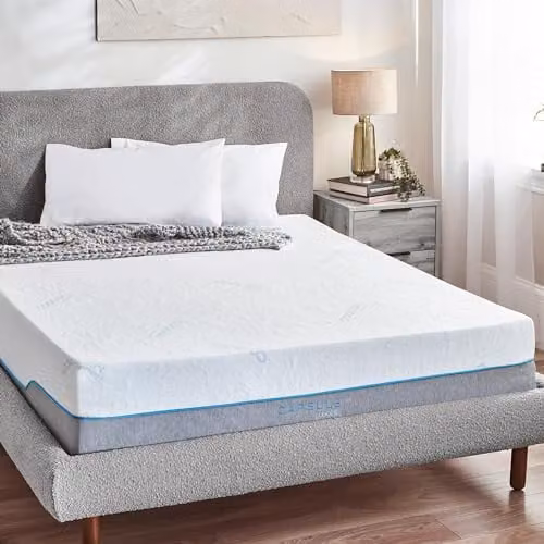 Julian Bowen Capsule Cool Hybrid Mattress with Temperature Regulation and Removable Cover, White, W/D/H: 150 x 200 x 28 cm – 1
