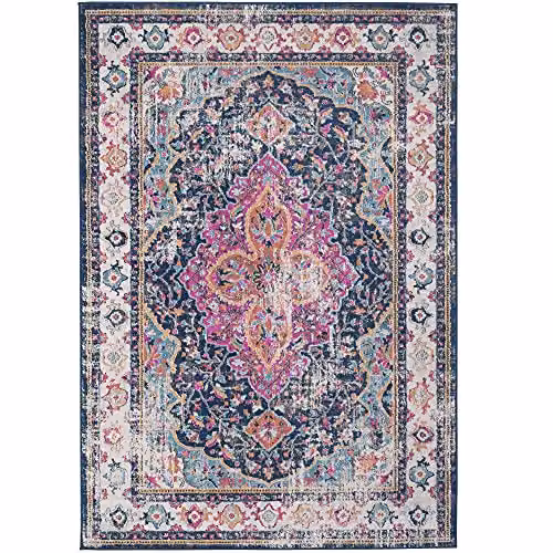 THE RUGS Multicoloured Traditional Oriental Persian Style Rug, W: 200 cm, D: 290 cm – 2