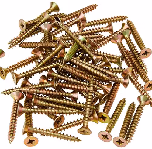 Forgefix Multi-Purpose Pozidriv Chipboard Screws, Zinc Coated, 5.0 x 40 mm