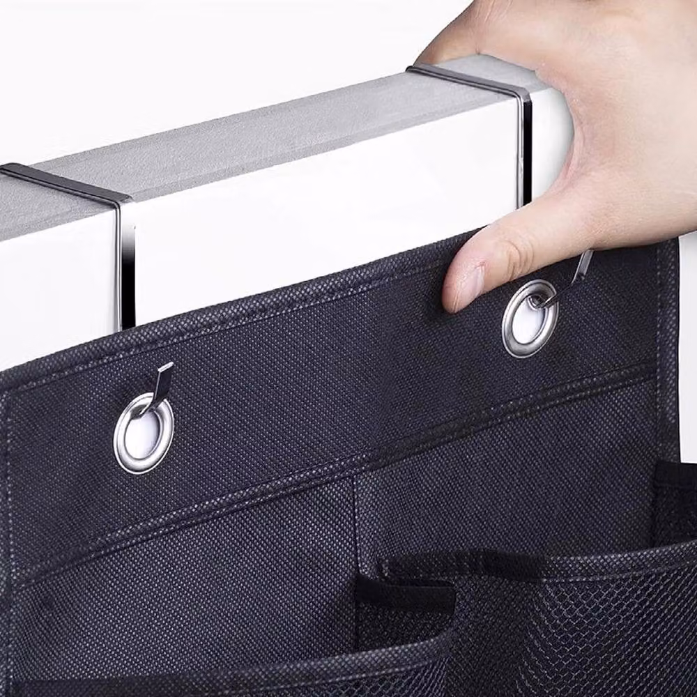 PAWNORA 12 Pocket Shoe Holder Organiser, Black – 4