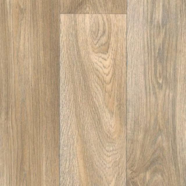 IVC Wood Look Beige Vinyl Flooring Sheet, 2.0mm, W/D: 300 x 300 cm