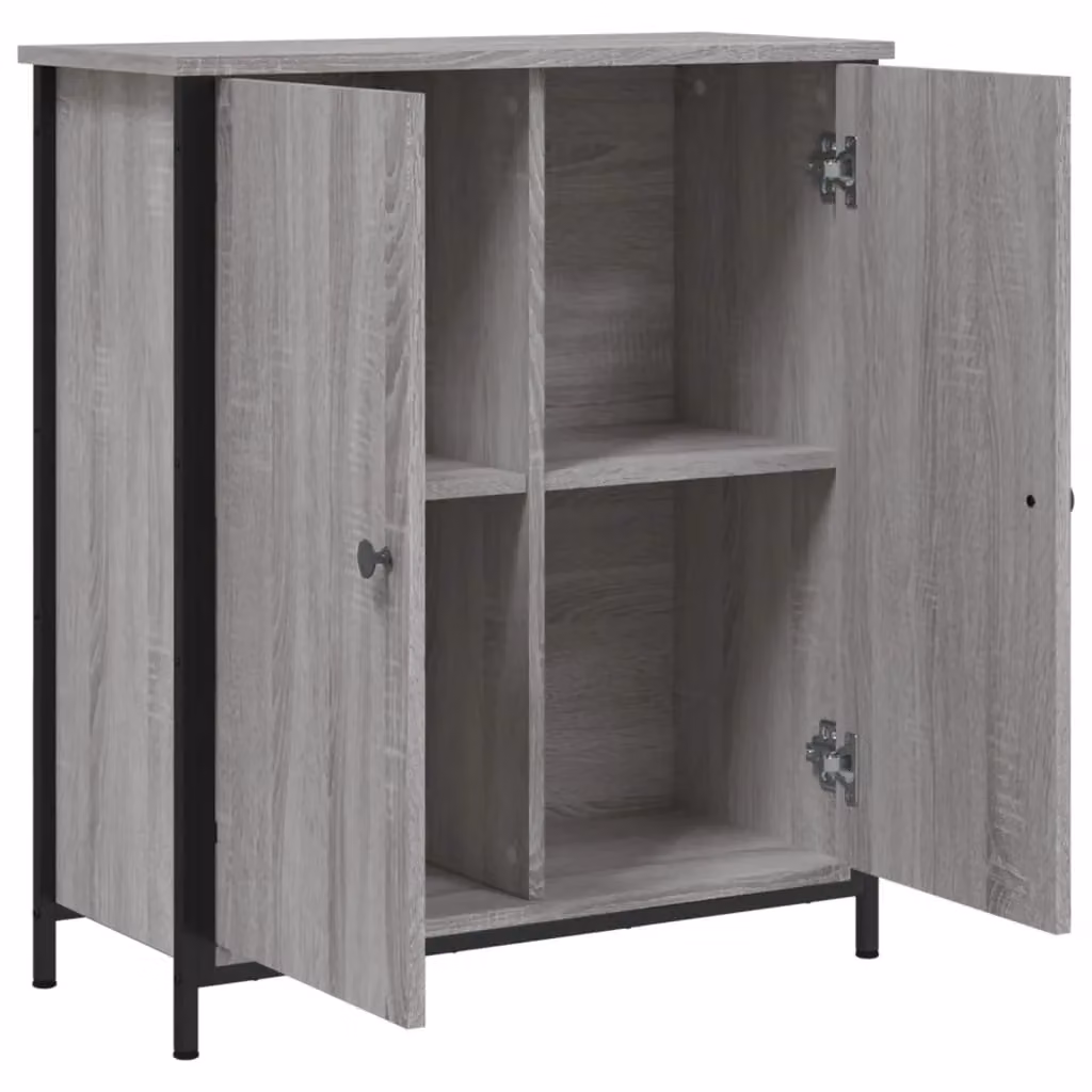 Berkfield Home Grey Sonoma Sideboard in Engineered Wood, W/D/H: 70 x 30 x 80 cm – 3