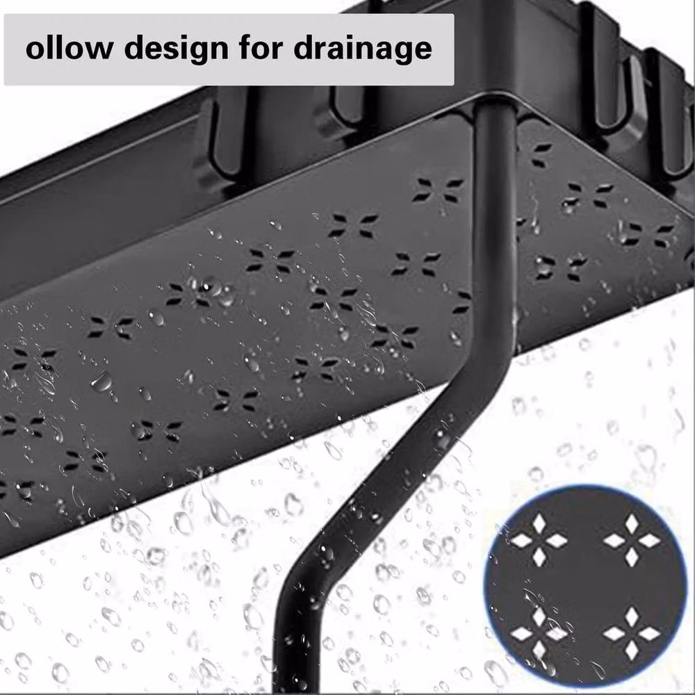 FORGEVIO Black Metal and Plastic Kitchen Under Sink Cupboard Organiser Basket Storage Drawer Rack – 3