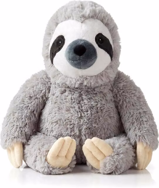 GEEZY Sloth Novelty Animal Doorstop in Grey