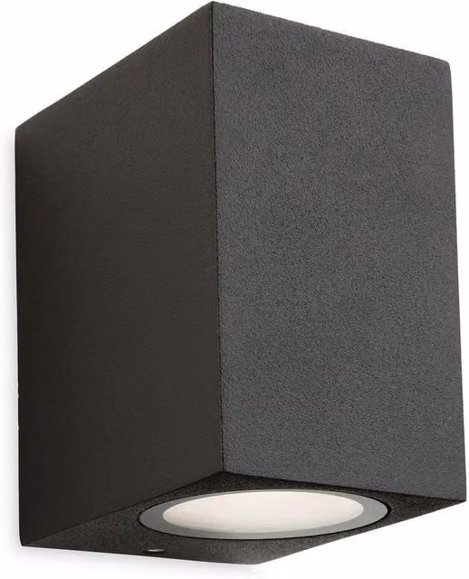 Netlighting Capital LED Single Outdoor Wall Light in Black, IP54 Rated