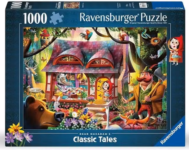 Ravensburger Come In Red Riding Hood 1000 Piece Jigsaw Puzzle, Multicolour