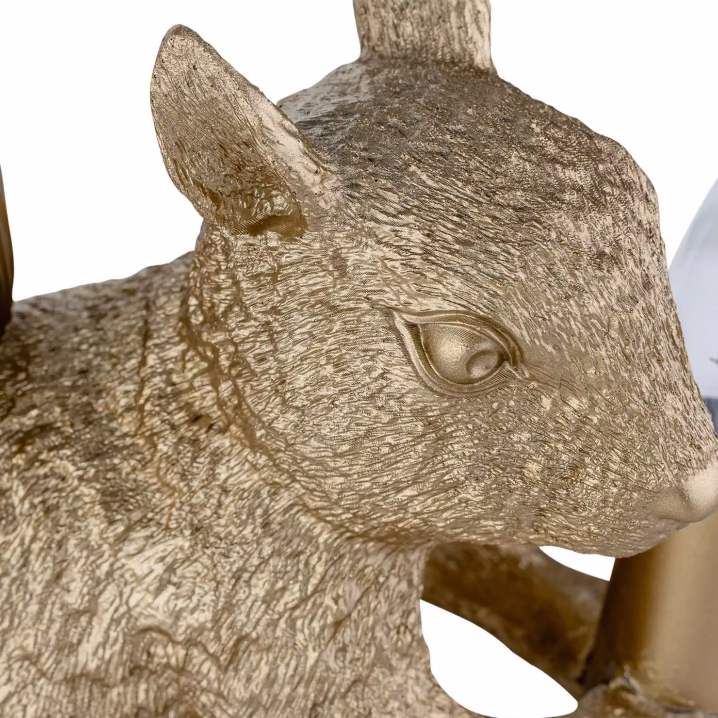 First Choice Lighting Set of 2 Squirrel Gold Table Lamps – 4