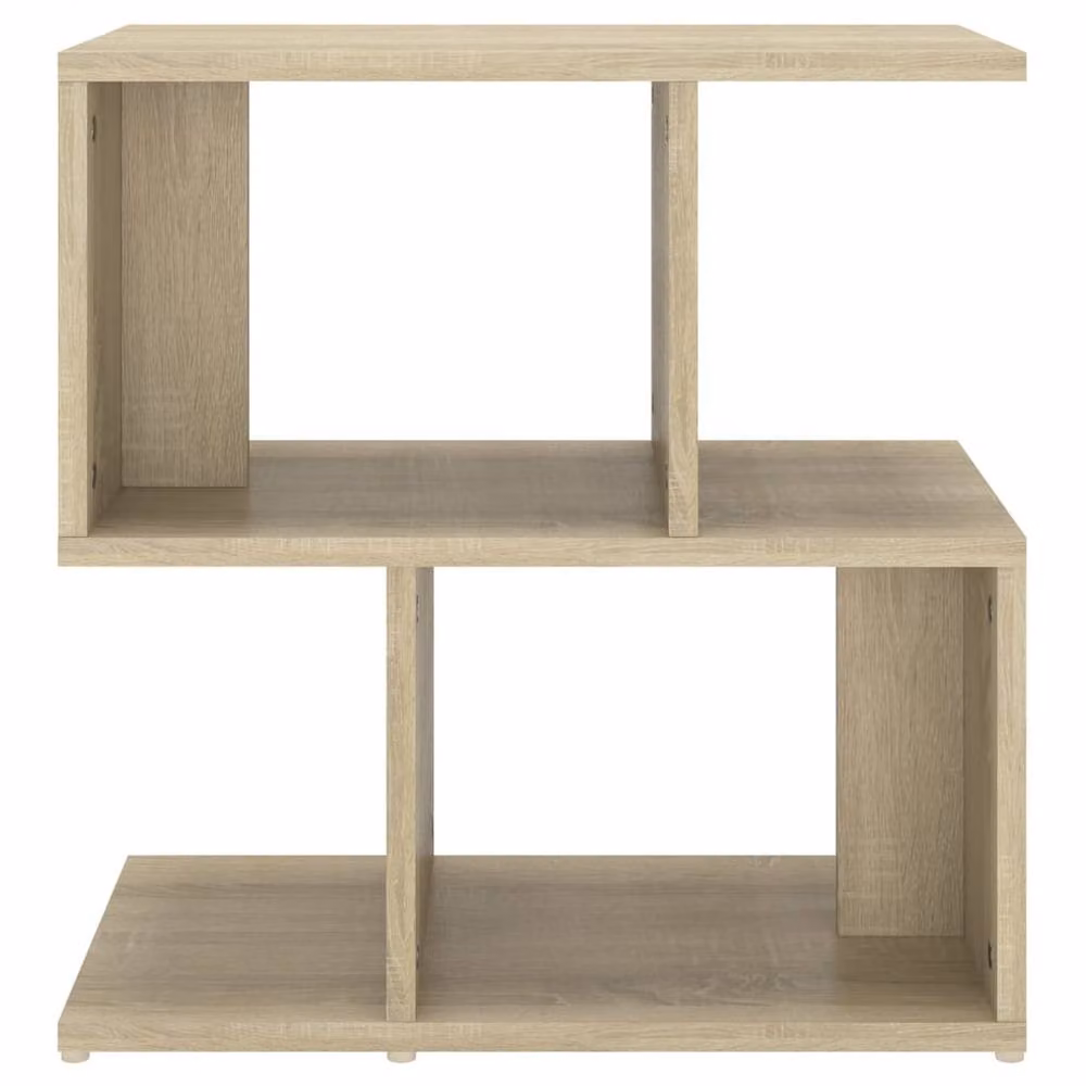 Berkfield Home Set of 2 Sonoma Oak Bedside Cabinets in Light Brown, W/D/H: 50 x 30 x 51.5 cm – 3
